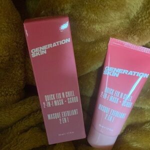 Generation skin quick fix n chill 2-in-1 mask + scrub